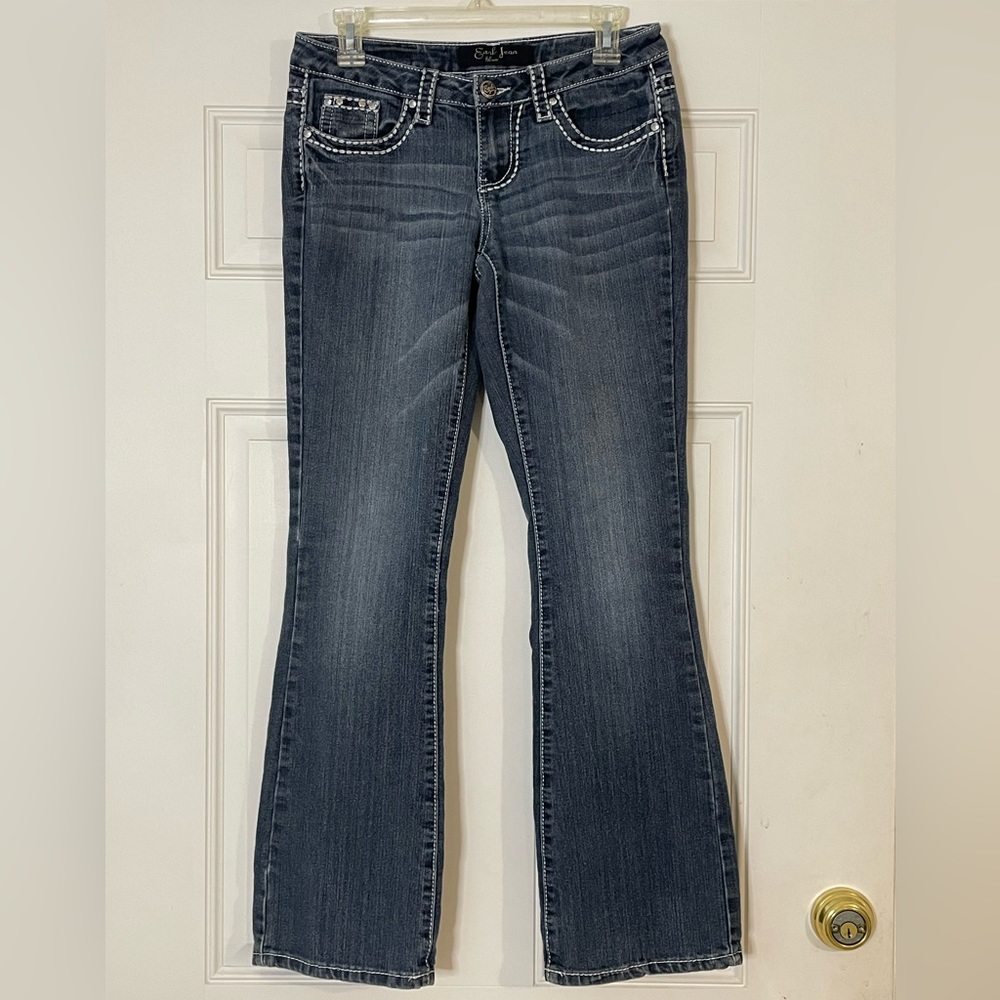 Earl Jean Blue Bootcut Junior Size 5 Jeans